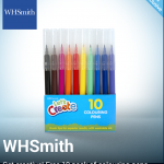 FREE 10 Pack Of Colouring Pens At WHSmith With O2 Priority Moments - Gratisfaction UK