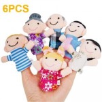 BARGAIN 6 x Happy Family Member Finger Puppet Set JUST £0.99 At Amazon - Gratisfaction UK