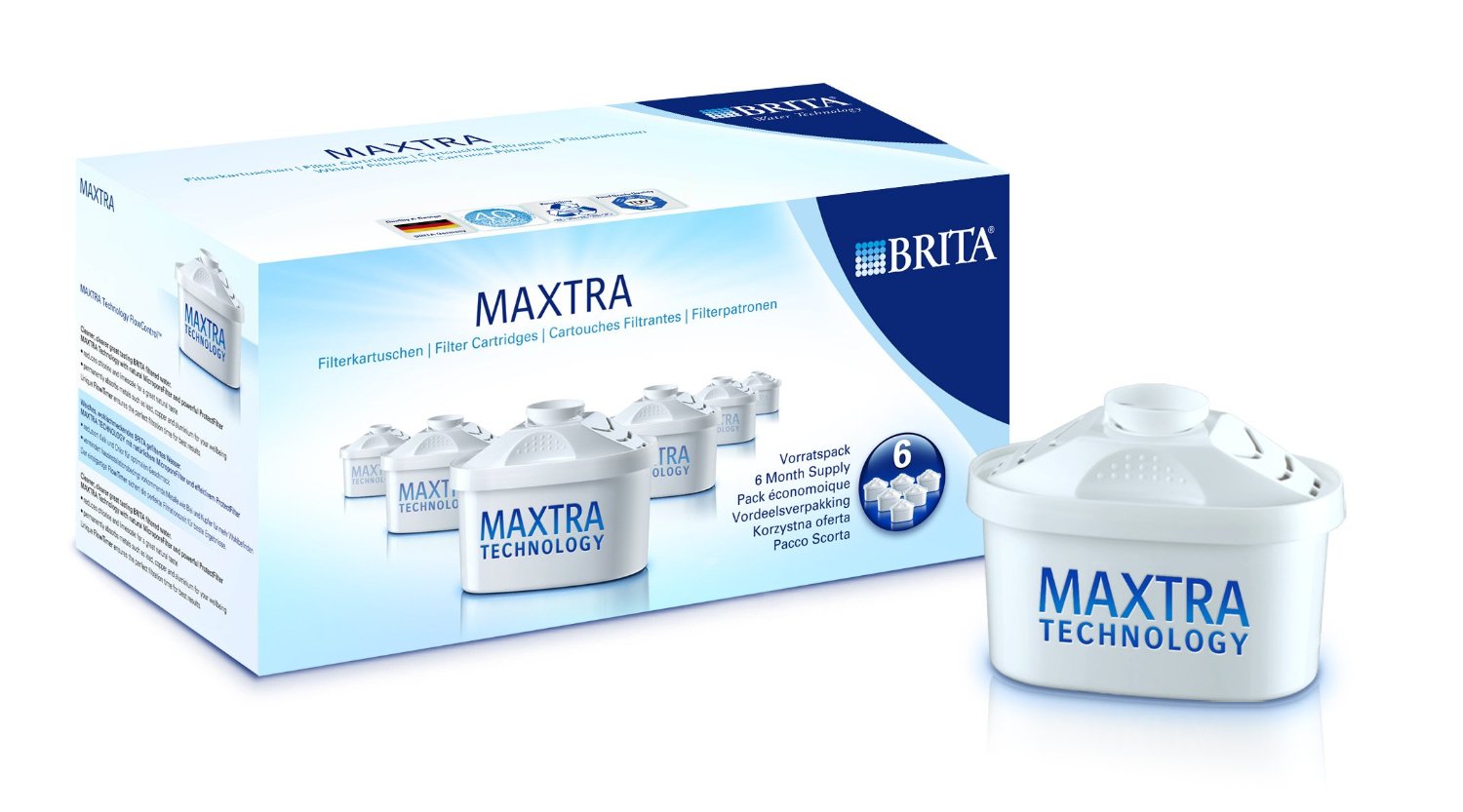 BARGAIN Brita Maxtra Water Filter Cartridges Pack of 6 WAS £36.75 NOW