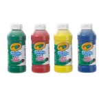 BARGAIN Crayola – 4 Pack Washable Ready Mix Paint JUST £3.25 At Amazon - Gratisfaction UK