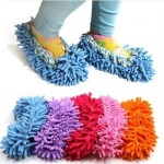 BARGAIN Cute Dust Mop Slippers Shoes (Purple) JUST £1.82 At Amazon - Gratisfaction UK