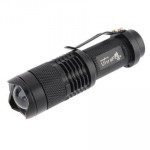 BARGAIN Mini 300 Lumen CREE Q5 Zoomable and Focus Adjustable LED Flashlight Torch JUST £1.84 At Amazon - Gratisfaction UK