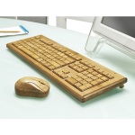 BARGAIN Artis Handmade Bamboo Wooden PC Wireless Keyboard and Mouse JUST £39.99 At Amazon - Gratisfaction UK