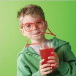BARGAIN Kids Party Drinking Straw Eyeglasses NOW £0.88 At Amazon - Gratisfaction UK