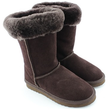 snow paw sheepskin slippers