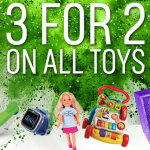 BARGAIN 3 For 2 On All Toys At Argos - Gratisfaction UK