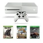 BARGAIN Xbox One Console White Sunset Plus COD: Advanced Warfare NOW £349 At Amazon - Gratisfaction UK