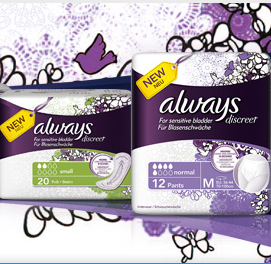 free always discreet for sensitive bladder samples gratisfaction uk free always samples
