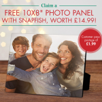 FREE Snapfish 10×8″ Photo Panel (£1.99 Postage) - Gratisfaction UK