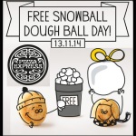 STARTING TOMORROW! (13TH NOVEMBER) FREE Snowball Dough Ball Day At Pizza Express - Gratisfaction UK