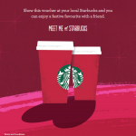 VOUCHER CODE Buy One Starbucks Festive Favorite Get One Free - Gratisfaction UK