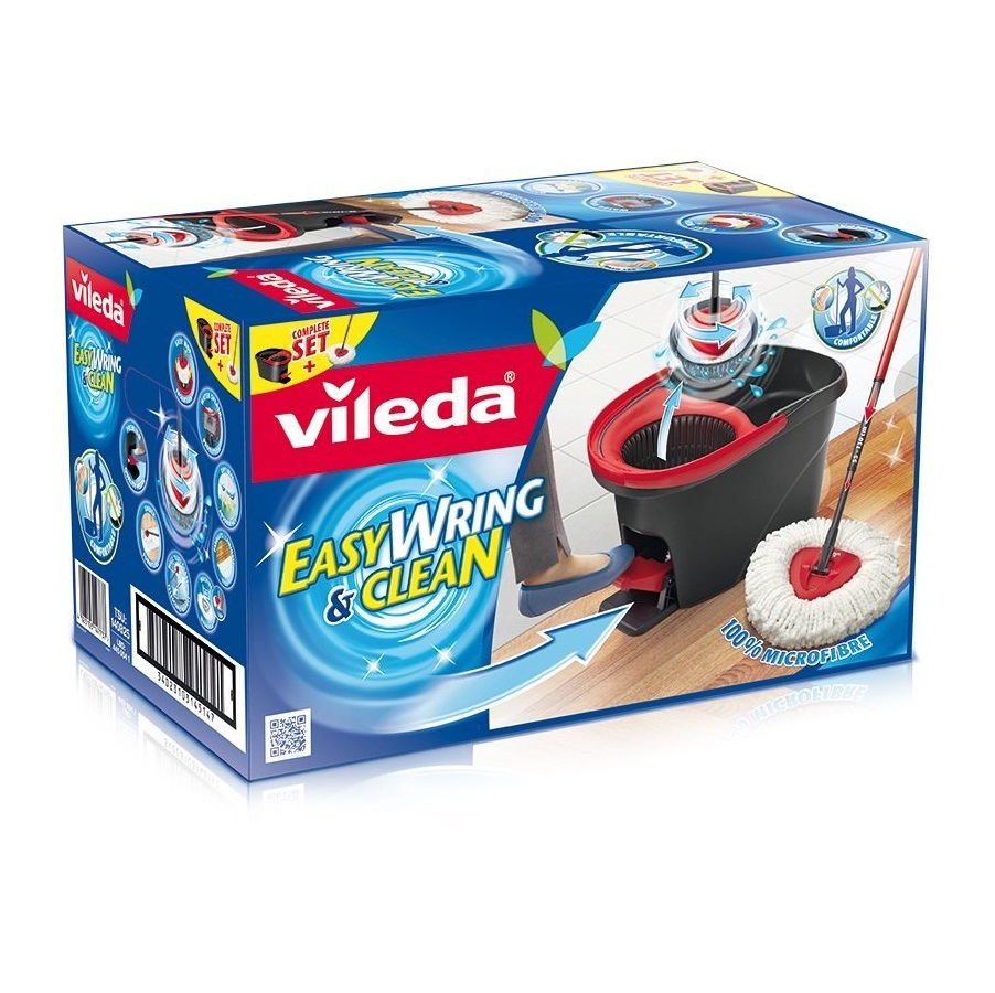 BARGAIN Vileda Easy Wring and Clean Microfibre Mop and Bucket NOW £15