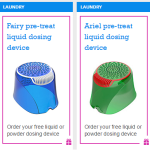 FREE Ariel And Fairy Dosing Devices - Gratisfaction UK