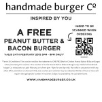 FREE Burger At Handmade Burger Company - Gratisfaction UK