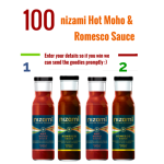 FREE Nizami Hot Moho & Romesco Sauce - Gratisfaction UK