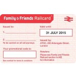 FREE Two Month Family & Friends Railcard - Gratisfaction UK