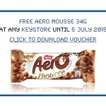 FREE Aero Mousse Chocolate Bar - Gratisfaction UK