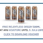 FREE Relentless Origin Energy Drinks - Gratisfaction UK