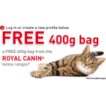 FREE 400g Royal Canin Cat Food - Gratisfaction UK