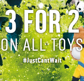3 for 2 toys
