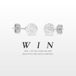 FREE Tresor Paris Bon Bon White Earrings - Gratisfaction UK