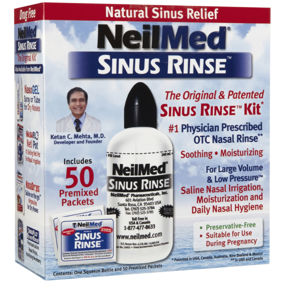 FREE NeilMed Sinus Rinse Bottle Kit Gratisfaction UK