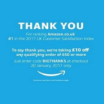 FREE £10 Off Any £50 Amazon Spend - Gratisfaction UK