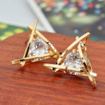 FREE Crystal Zircon Stud Earrings - Gratisfaction UK