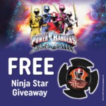 FREE Power Rangers Ninja Steel Star - Gratisfaction UK