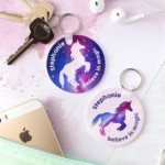 FREE Personalised Stardust Unicorn Keyring - Gratisfaction UK