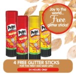 FREE Pritt Glitter Sticks - Gratisfaction UK