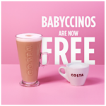 FREE Costa Coffee Babyccinos - Gratisfaction UK