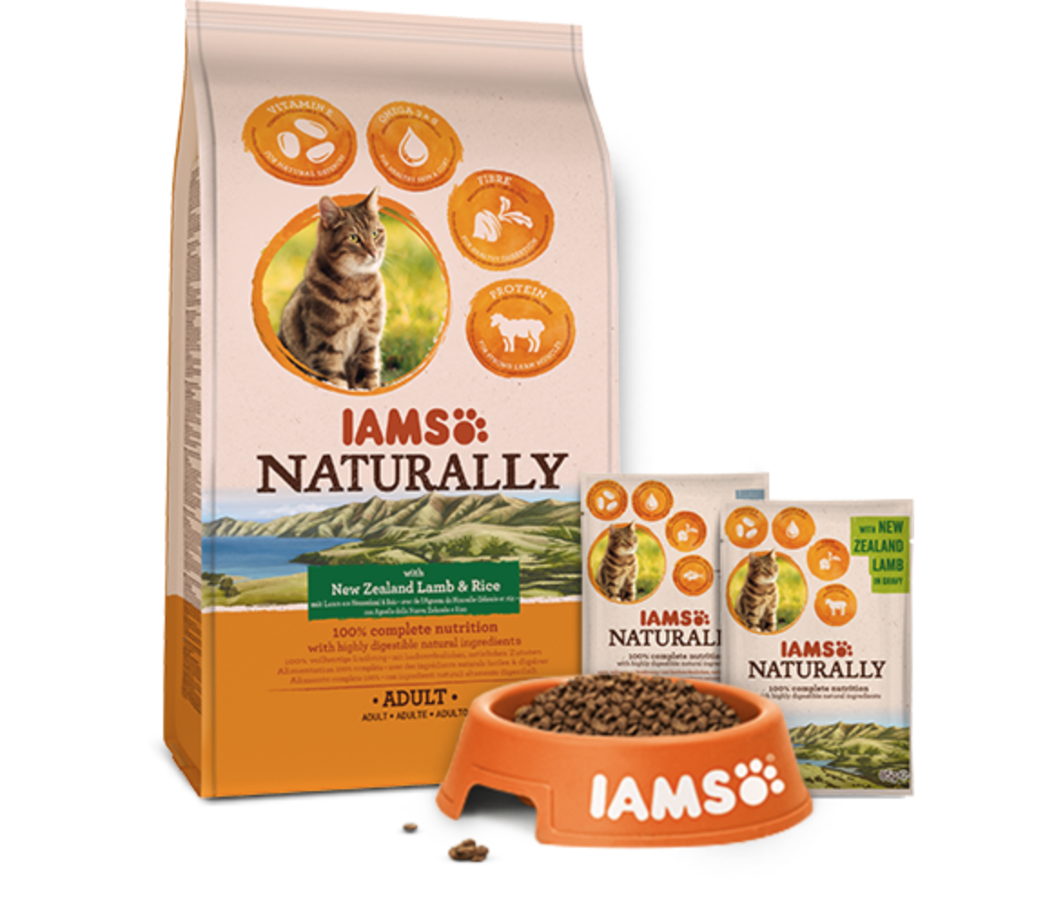 FREE IAMS Naturally Cat Food Gratisfaction UK