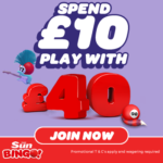 FREE Sun Bingo £40 For £10 - Gratisfaction UK