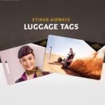 FREE Etihad Airways Personalised Luggage Tags - Gratisfaction UK