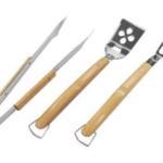 BARGAIN OF THE DAY! Blooma set of 3 FSC Approved and 2 Year Guarantee BBQ tools were £12 NOW £1 with two year guarantee FREE 🖱️Click and Collect at B&Q  - Gratisfaction UK