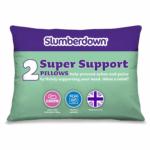 BARGAIN Slumberdown Super Support Pillow Pair was £19.99 NOW £8.99 at Amazon - Gratisfaction UK