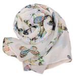 BARGAIN Women’s Soft Chiffon Butterfly Pattern Scarf JUST £1.01 at Amazon - Gratisfaction UK