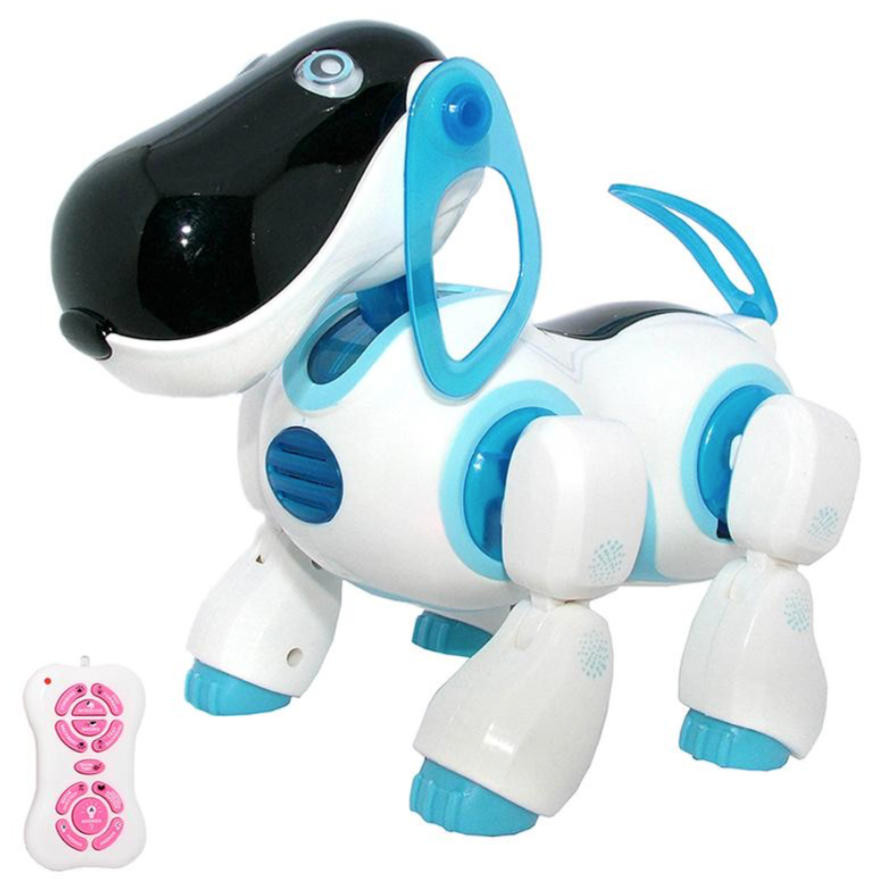 remote control stuffed dog