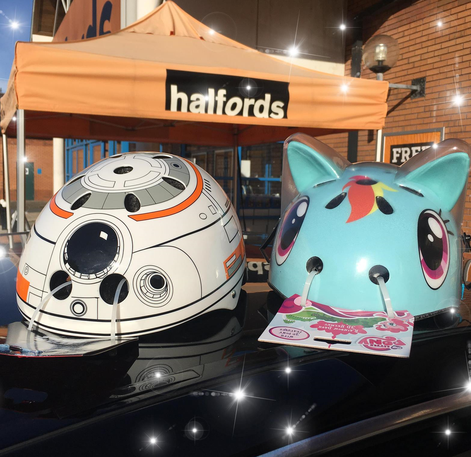 halfords kids helmets