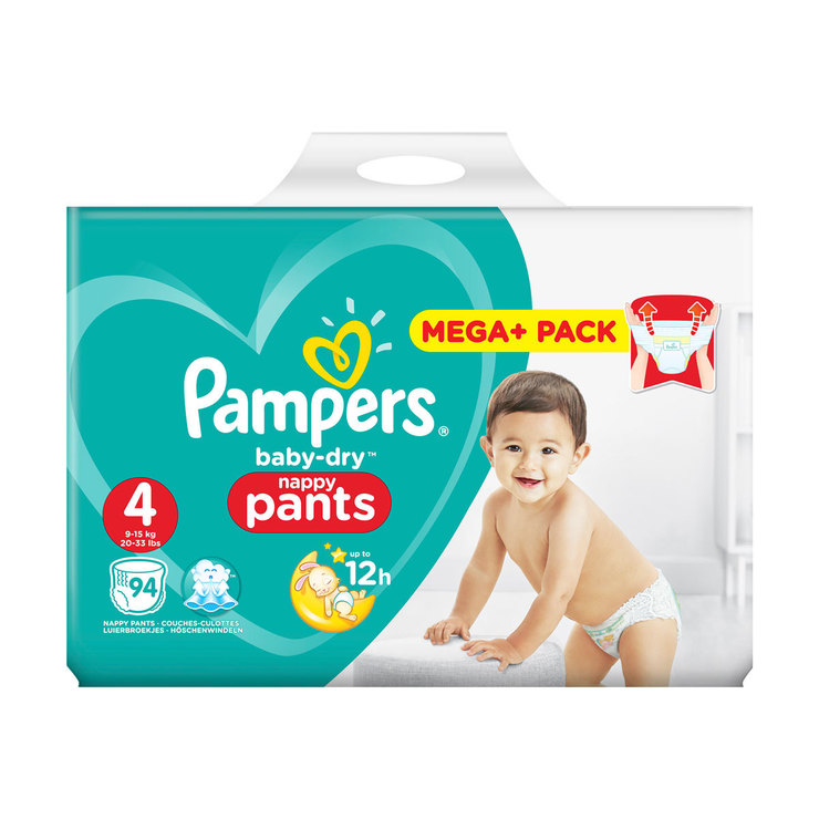pampers pure nappy pants