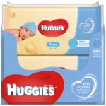 BARGAIN Huggies Pure Baby Wipes – Pack of 10 (560 Wipes) NOW £8 at Amazon - Gratisfaction UK
