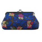 BARGAIN Canvas Owl Print Coin Purse NOW £1.37 at Amazon - Gratisfaction UK