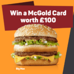 FREE McDonalds £100 Gift Card - Gratisfaction UK