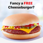 FREE McDonalds Cheeseburger - Gratisfaction UK